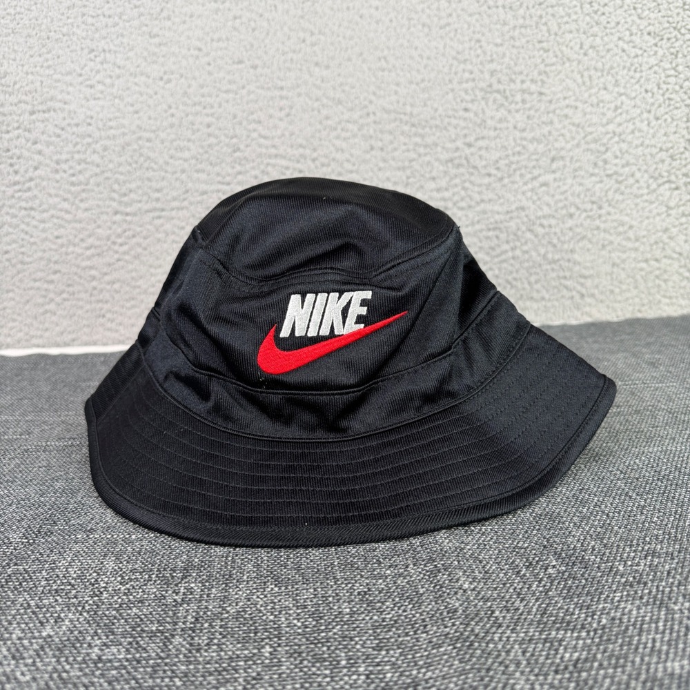 Nike x Supreme Bucket Hat Mens S/M Black FZ6789-010 Collaboration Streetwear
